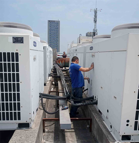 高州中央空调制热和不制冷系统维修方法